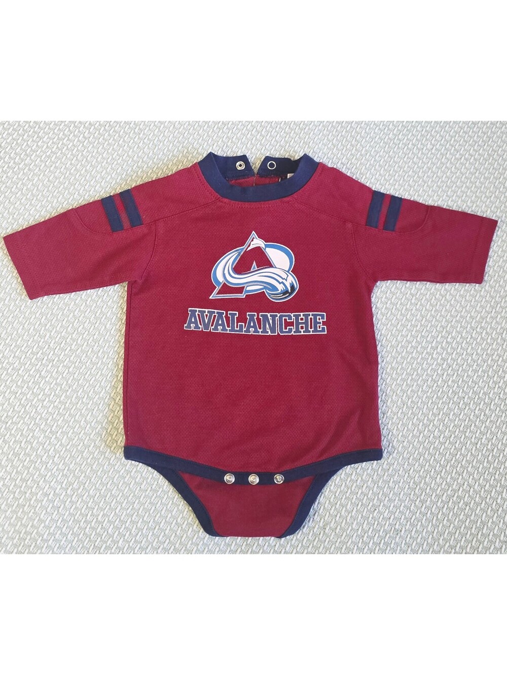 NHL Colorado Avalanche infant bodysuit size 6 to 9 months